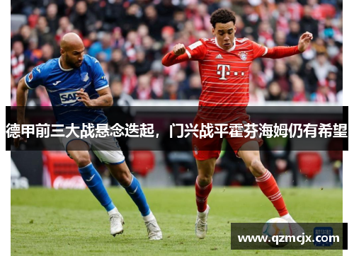 德甲前三大战悬念迭起，门兴战平霍芬海姆仍有希望